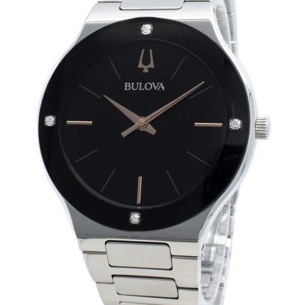 Bulova 96E117 Diamond Accents Quartz Men's Watch