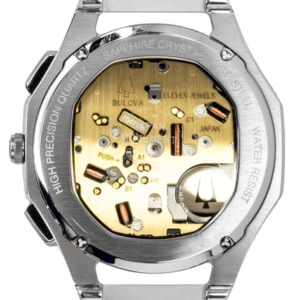 Bulova CURV High Precision 10th Anniversary Edition Chronograph Brown Dial Quartz 96K117 Men's Watch