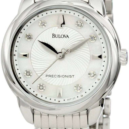 Bulova Precisionist Brightwater Crystal 96P125 Womens Watch