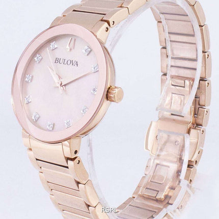 Bulova Modern 97P132 Diamond Accents Quartz Women's Watch