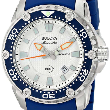 Bulova Marine Star Automatic Divers 200M 98B208 Mens Watch