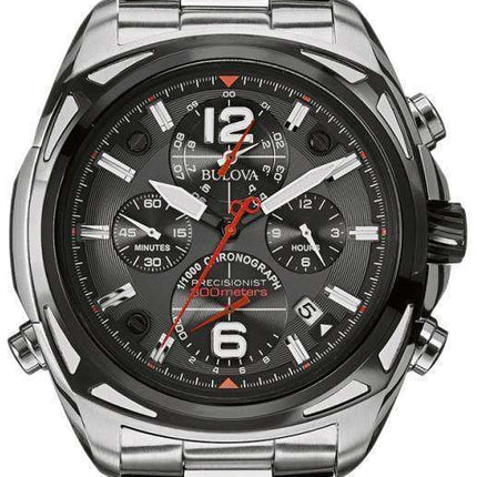 Bulova Precisionist Chronograph 300M 98B227 Mens Watch