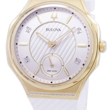 Bulova CURV 98R237 Quartz Diamond Accents Women's Watch