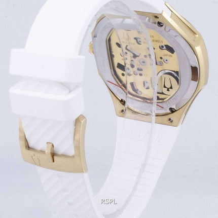 Bulova CURV 98R237 Quartz Diamond Accents Women's Watch