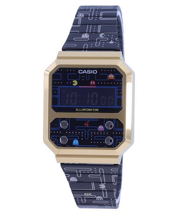 Casio Youth Vintage X Pac-Man Limited Edition Digital A100WEPC-1B A100WEPC-1 Unisex Watch