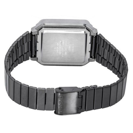Casio Vintage Digital Stainless Steel Bracelet Quartz A120WEGG-1B A120WEGG-1B Unisex Watch
