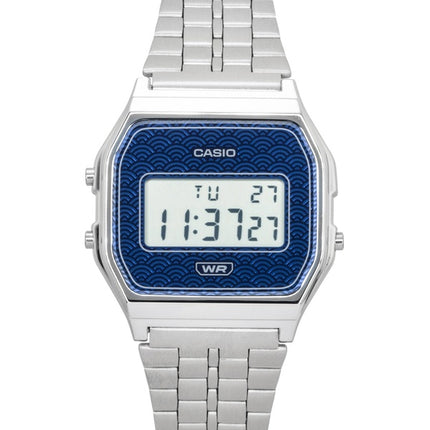 Casio Digital Stainless Steel Quartz A159WEVJ-2 Unisex Watch