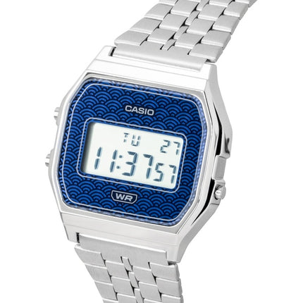 Casio Digital Stainless Steel Quartz A159WEVJ-2 Unisex Watch