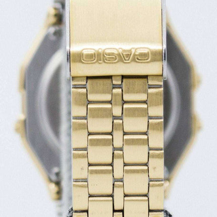 Casio Digital Alarm Chrono Stainless Steel A159WGEA-1DF A159WGEA-1 Womens Watch
