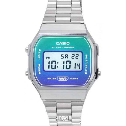 Casio Vintage Digital Stainless Steel Quartz A168WER-2A A168WER-2 Unisex Watch