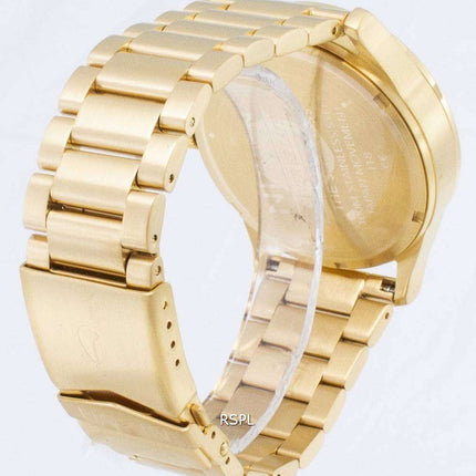 Nixon Sentry SS Gold Tone Black Dial A356-510-00 Mens Watch