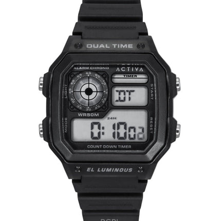 Invicta Activa Digital Polyurethane Strap Black Dial Quartz ACW1299-001 Men's Watch