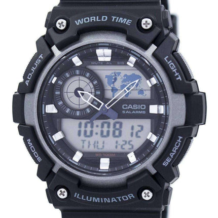 Casio Youth World Time Alarm Analog Digital AEQ-200W-1AV AEQ200W-1AV Men's Watch