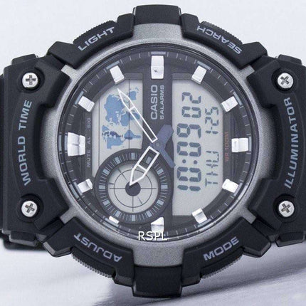 Casio Youth World Time Alarm Analog Digital AEQ-200W-1AV AEQ200W-1AV Men's Watch