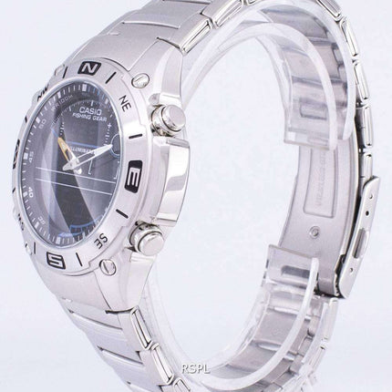 Casio Analog Digital Fishing Gear World Time AMW-703D-1AVDF AMW-703D-1AV Mens Watch