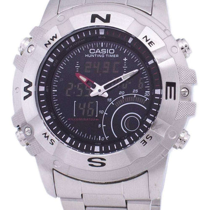 Casio Analog Digital Out Gear Hunting Timer AMW-705D-1AVDF AMW-705D-1AV Mens Watch