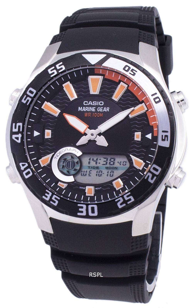 Casio Analog Digital Marine Gear AMW-710-1AVDF AMW-710-1AV Mens