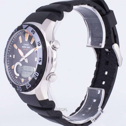 Casio Analog Digital Marine Gear AMW-710-1AVDF AMW-710-1AV Mens Watch