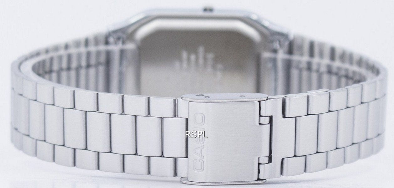 Casio Vintage Dual Time Alarm Quartz Analog Digital AQ-230A-7DMQ