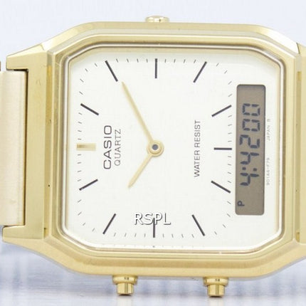 Casio Quartz Analog Digital Gold Tone AQ-230GA-9DMQYES Mens Watch
