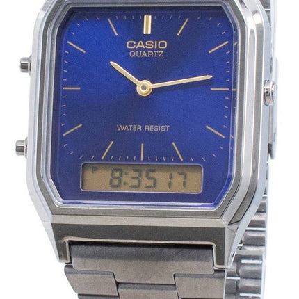 Casio Quartz AQ-230GG-2A Dual Time Unisex Watch