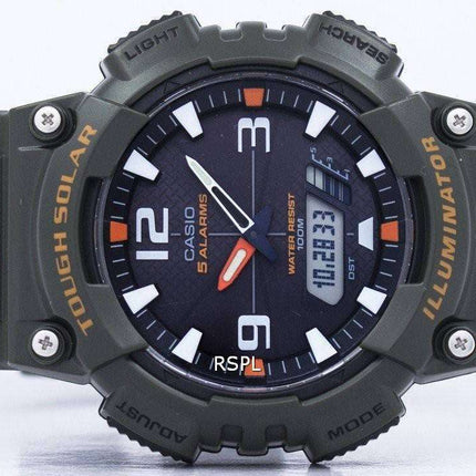 Casio Illuminator Tough Solar Alarm Analog Digital AQ-S810W-3AV Men's Watch