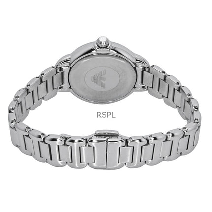 Emporio Armani Stainless Steel Mother Of Pearl Dial Quartz AR11596 Women's Watch