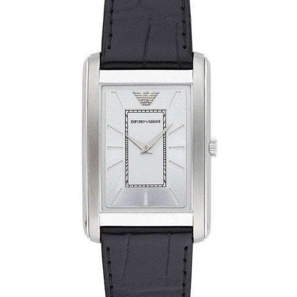 Emporio Armani Classic Silver Sunray Dial AR1869 Mens Watch