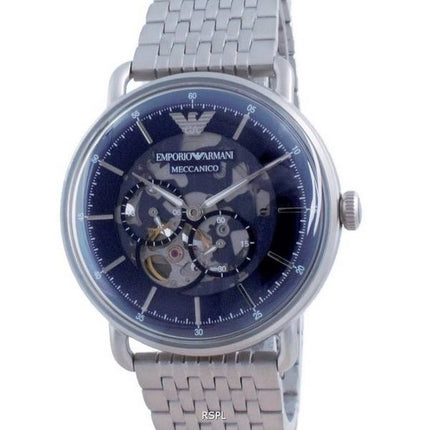 Emporio Armani Aviator Semi Skeleton Automatic AR60024 Men's Watch