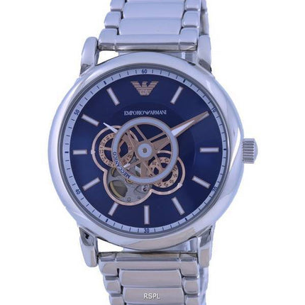 Emporio Armani Luigi Skeleton Dial Automatic AR60036 Men's Watch