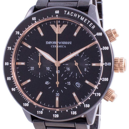 Emporio Armani Ceramica Mario Chronograph Quartz AR70002 Men's Watch