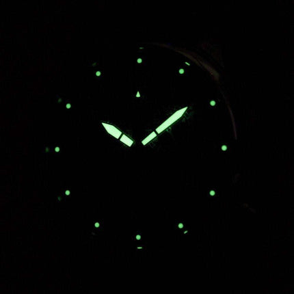 Citizen Eco-Drive Chronograph Green Canvas Strap 100M AT0200-05E Men's Watch