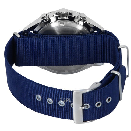 Citizen Eco-Drive Nylon Strap White Dial Eco-Drive AT2500-19A 100M Men's Watch