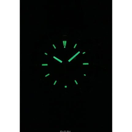Citizen Eco-Drive Nylon Strap Green Dial Eco-Drive AT2500-19W 100M Men's Watch