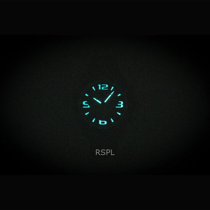 Citizen Brycen Chronograph Silicone Strap Black Dial Eco-Drive AT2587-02E 100M Men's Watch