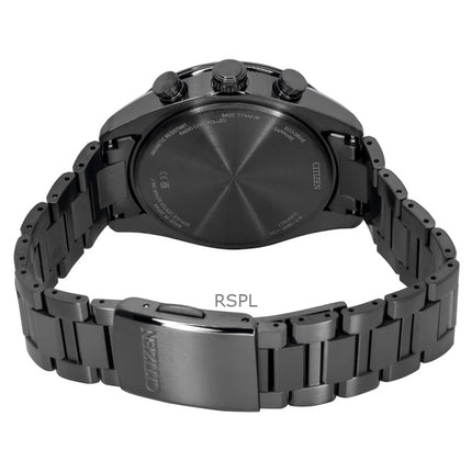 Citizen Attesa Radio-Controlled Chronograph Super Titanium Multicolor Dial Eco- Drive AT8286-65E 100M Men's Watch