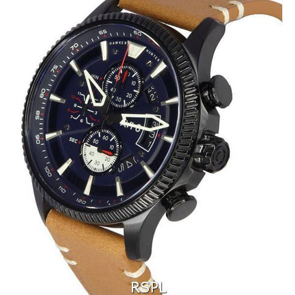 AVI-8 Hawker Hunter Avon Chronograph Carbon Navy Dial Quartz AV-4064-01 Mens Watch