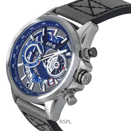 AVI-8 Hawker Harrier Matador Chronograph Slate Blue Dial Quartz AV-4125-03 Men's Watch