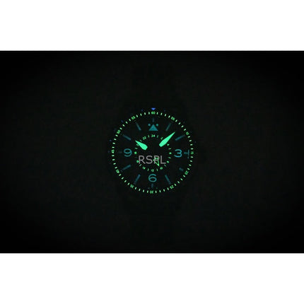 AVI-8 Flyboy Airmaster GMT Leather Strap Grey Dial Automatic AV-4128-05 Men's Watch