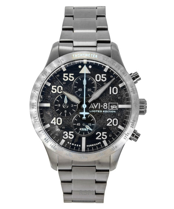 AVI-8 Hawker Hurricane Chronograph 90th Anniversary Limited Edition Hangar Grey Dial Quartz AV-4130-44 Men's Watch