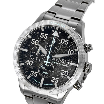 AVI-8 Hawker Hurricane Chronograph 90th Anniversary Limited Edition Hangar Grey Dial Quartz AV-4130-44 Men's Watch
