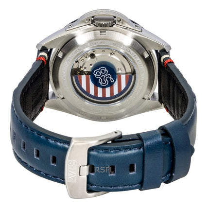 AVI-8 P-51 Mustang Hitchcock 85th Anniversary Limited Edition Silver Dial Automatic AV-4146-01 Men's Watch