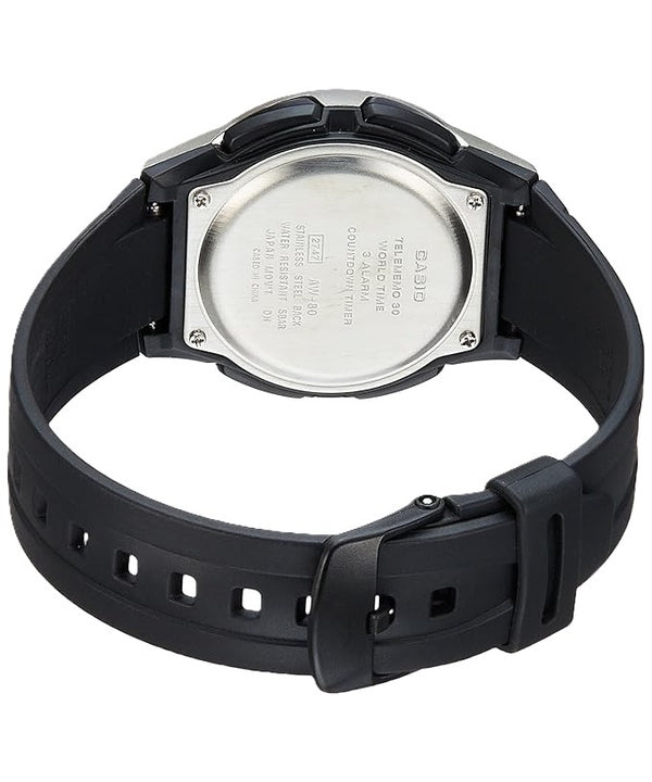 Casio Analog Digital Telememo Illuminator AW-80-1AVDF AW-80-1AV