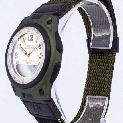 Casio Analog Digital Telememo Illuminator AW-80V-3BVDF AW-80V-3BV Mens Watch