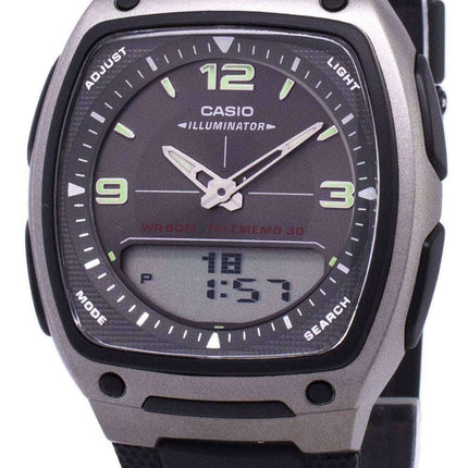 Casio Analog Digital Telememo Illuminator AW-81-1A1VDF AW-81-1A1V Mens Watch