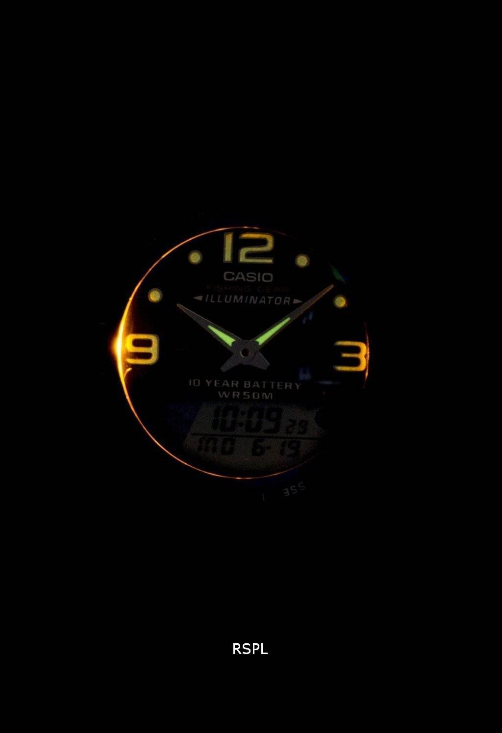 casio fishing gear aw-82 Casio Analog Digital Out Gear Fishing Illuminator AW-82-1AVDF AW-82-1A – Citywatches.in