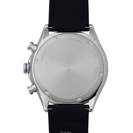 Citizen Eco-Drive Leather Strap Blue Dial AW0151-00L 100M Men's Watch