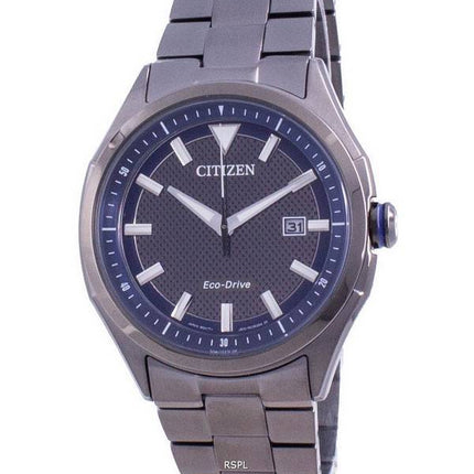 Citizen WDR Eco-Drive Blue Dial AW1147-52L 100M Mens Watch