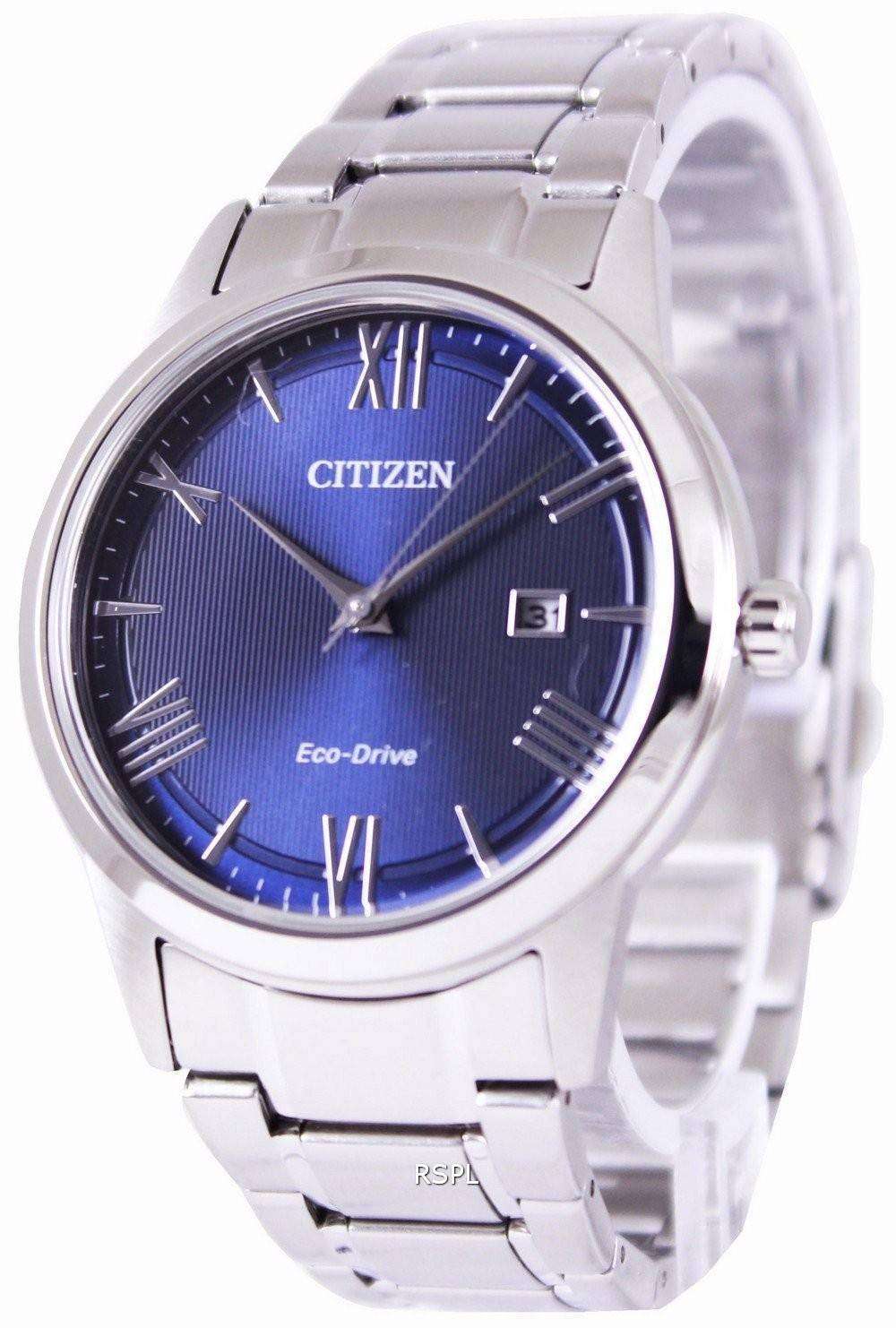 Citizen Eco-Drive Blue Dial AW1231-58L Mens Watch – Citywatches.in