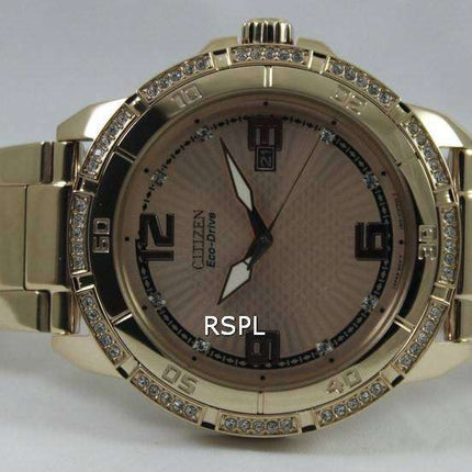 Citizen Eco-Drive Swarovski Crystal AW1343-54Q Mens Watch